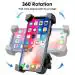 GADGET ADDA Bike 360 Rotation Bicycle Phone Mount- Adjustable Mobile Stand
