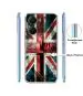 Casotec London Flag wallpaper Design Printed Silicon Soft TPU Back Case Cover for Vivo V29E 5G
