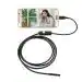 SAFETY NET, SPY CAMERA Endoscope Camera Flexible IP67 Waterproof Inspection 6 LED Borescope Camera with 5M Cable 5.5mm 7mm for Android,PC & Notebook, with OTG (App USB Camera)