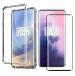 Kite Digital OnePlus 7 Pro Transparent Bumper Shock Proof Corner Soft TPU Silicone Flexible Back Case Cover + 5D/6D/11D/21D (Black) Tempered Glass Screen Protector