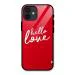 COVERS CART - Hello Love Glass Back Case for iPhone 12