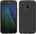Multronics Black Rubber Back Cover Compatible With Motorola Moto G5 Plus