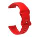LIDDU Silicone Smart Watch Strap for Fire Boltt Falcon, Thunder and Range (Red) - 22 mm