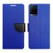 A D Enterprises Blue MRC Flip Cover for Vivo Y21 4G | Magnetic Case | Shock Absorbent | Flip Cover Vivo Y21 4G