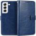 Juberous Leather Flip with Wallet Case with TPU Shockproof Cover for Samsung Galaxy S22 Plus 5G, Samsung Galaxy S22 Plus 5G (Blue)