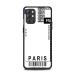 WallCraft Back Cover For OnePlus 9R ( PARIS, BORADING PASS, STICKER, FLIGHT TICKET, )