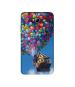Casotec Ballon House Design Printed Silicon Soft TPU Back Case Cover for Micromax Canvas Juice 4 Q382