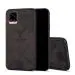 Lejaao Vivo Y73 Vivo 2059 Deer Series Black Leather, Cloth PC and TPU Mobile Back Cover