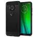 Spigen Black TPU Rugged Armor Back Cover Case For Moto G7 And G7 Plus