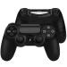 Microware Controller Case Cover for PS4 Controller, Black