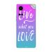 GADGETSWRAP Printed Vinyl Skin Sticker for Tecno Camon 19 Pro - Live-You-Love