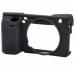 IJJA A6000/6300 Camera silicon protective body cover for Sony A6000/6300 Camera Camera Bag (Black)