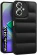 Fashionury Back Cover for Motorola G64 5G, Motorola Moto G64 5G (Black)