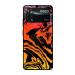 Qrioh Molten Lava Glass Case for Poco X4 Pro 5G