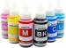 GPN PRINT Refill Epson L805 Ink Tank PrInter 6 Colors 70 ml Each Bottle Black and Tri Color Combo Ink Bottle (Pack of 6)
