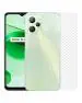 GADGETRONICS Realme C35 Transparent Carbon Fiber Scratch Resistant and Anti Fingerprint Back Screen Guard Sticker