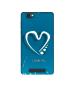 Casotec Love Design Printed Silicon Soft TPU Back Case Cover for XOLO Era 4G