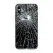 Qrioh Cracked Design Glass Case for Apple iPhone X