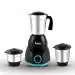 Warmex Home Appliances 500 Watt Mixer Grinder with 3 Jars for Grinding Mixing with Powerful Hybrid Motor | 2Years Warranty| Black 3 Jars