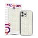 PROSKINS Honeycomb White 3D Textured Mobile Back Skin/Sticker Only for Xiaomi Redmi Note 11T Pro Plus 5G