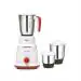 PADMINI Essentia Dyna 550W,3 Jars (1.2L, 0.65L, 0.4L) - White And Red