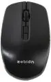 Zebion JOY Wireless Optical Mouse (2.4GHz Wireless, Black)