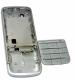 Imbi Silver Plastic Full Panel For Nokia C3-01