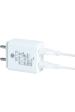 XCCESS-JUST CONNECT White Mobile Charger with Detachable Cable 3.1 Amp