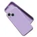A rtistque Liquid TPU Silicone Matte Shockproof Flexible with Camera Protection Soft Back Cover Case for iPhone 13 Mini - Purple