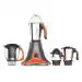 Vidiem MG 541 A V STAR EVO PLUS 750W Mixer Grinder With 4 Jars, Grey With Orange