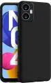 Newselect Samsung Galaxy A04, Samsung Galaxy A04E Black Rubber Back Cover