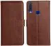 Mintak Vivo Y15 Brown Thermoplastic Polyurethane Mobile Flip Cover