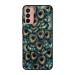 Qrioh Peacock Feathers Glass case for Samsung Galaxy M13