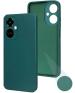 Jkobi Smooth Green Silicone Mobile Back Cover for Tecno Camon 19 Pro (8.8 x 1.5 x 17 cm)