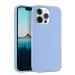 LIRAMARK Liquid Silicone Soft Back Cover Case for Apple iPhone 13 Pro Max (6.7 Inch) (Sky Blue)