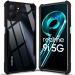 Tingtong Shock Proof Clear Protective Back Case for Realme 9i 5G - 360 Degree Camera Protection | AirEDGE Technology | Transparent Hybrid Back Case Mobile Cover - Black
