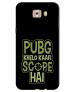MobiEra Samsung Galaxy C9 Pro Multicolor Pubg Scope Design Plastic Hard Case Cover