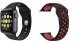 JANROCK T55 Bluetooth Notifier Calling Smart Band Fitness tracker Smartwatch (Black,red Strap, Free size)