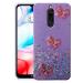 RJR Xiaomi Mi Redmi 8, 8A, 8A Dual Back Case Cover for Girls | Sparkle Glitter | Stylish | Designer | for Ladies Women Back Case Cover for Xiaomi Mi Redmi 8, 8A, 8A Dual- Purple