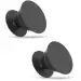 SET OF 2PC 3MM Sticker Base Collapsible Grip & Stand for Phones and Tablets Mobile Holder