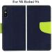 Cowboy Xiaomi Redmi 9A,M2006C3Lg, M2006C3Li, M2006C3Lc Blue Artificial Leather, Rubber, Cloth Back Cover