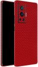 Mobiaspire Vivo X70 Pro Carbon Red Mobile Skin