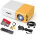 Tart Portable Mini Projector LED Home Theater with Remote Control With 64GB Memory Card