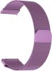 Black Lovies Purple Stainless Still Smart Watch Strap For Oneplus Watch, Cobalt