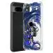 Fashionury Silicone Designer Printed Back Case Cover for Google Pixel 8a -D2098