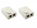 WETEK ADSL/VDSL/APDT Splitter for Landline Telephone and Broadband Modem Box Internet Phone Filter Splitter (Pack of 2, Multi)