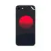 GADGETSWRAP Printed Vinyl Skin Sticker for Apple iPhone SE (2020) - Red Moon