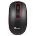 Enter Swish Wireless Optical Mouse (2.4GHz Wireless, Black, Red)