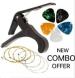 chordify Combo of Guitar String and Clip On Guitar Capo