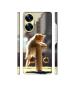 Casotec Cat Climbing Design 3D Printed Hard Back Case Cover for Realme C55 4G / Narzo N55 4G